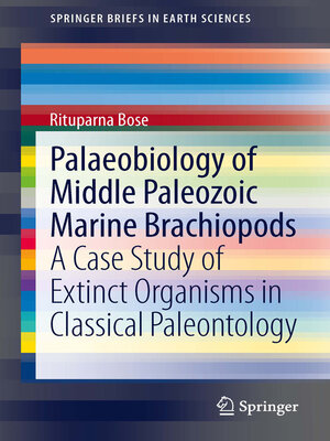 cover image of Palaeobiology of Middle Paleozoic Marine Brachiopods